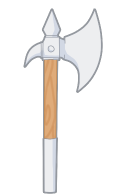 Steel Battle Axe